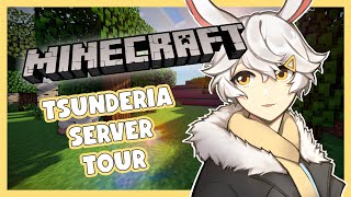 【Minecraft】Exploring TsunServer【Tsunderia】 [upl. by Hooker]