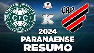 Coritiba e Athletico empatam em clÃ¡ssico no Couto Pereira [upl. by Melda447]