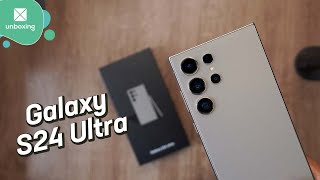 Samsung Galaxy S24 Ultra  Unboxing en español [upl. by Notloc]