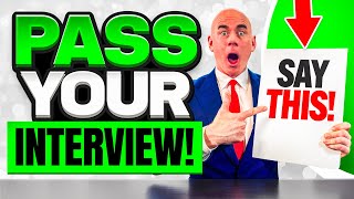 INTERVIEW QUESTIONS amp ANSWERS How to PASS a JOB INTERVIEW LIVE MOCK INTERVIEW [upl. by Dympha716]