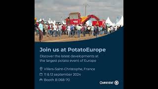 Visit us at PotatoEurope 2024 [upl. by Airtemad749]