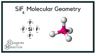 SiF4 Molecular Geometry Bond Angles amp Electron Geometry Silicon Tetrafluoride [upl. by Aniela]