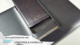 Asus Padfone A86 Unboxing und HandsOn  tabtechde [upl. by Viking]