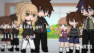 Afton Kids go to William and Claras past PART 1  FNAF AFTON FAMILY GCMM kookysuski [upl. by Arakaj]