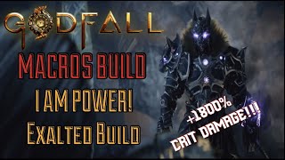 GodFall Ultimate Edition STRONGEST Hinterclaw Endgame Build 1800 Crit Damage Exalted Update [upl. by Eillim110]