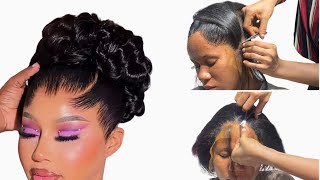 Elegant Bridal Hairstyle Step By STEP  Detailed Tutorial [upl. by Kloster]