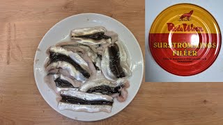 Wyzwanie Surströmming fermentowane śledzie [upl. by Hunger]