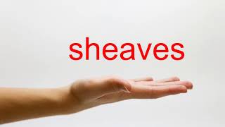 How to Pronounce sheaves  American English [upl. by Eirolam]