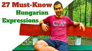 27 Most Basic HUNGARIAN Expressions ⭐ [upl. by Koa]