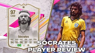 DE LOS MEJORES MCO PUROS POR MENOS DE 400K   SOCRATES 97 ICON FUTTIE PLAYER REVIEW [upl. by Akelahs]