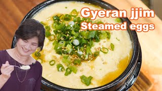 Gyeran jjim Korean steamed eggs three ways [upl. by Damek]