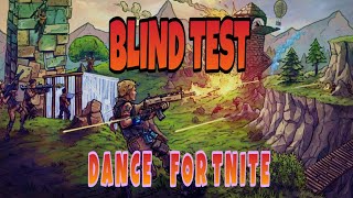 BLIND TEST DANCE FORTNITE    avec réponse [upl. by Traweek]