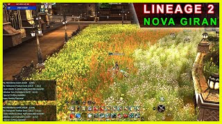 Lineage 2  Nova GIRAN Cidade Reformulada L2 Aden Live e Classic lineage2 mmorpg mmo [upl. by Mert]