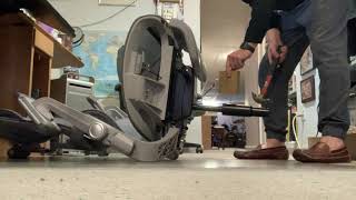 How to remove gas lift to swap out gas lift H1 Pro Ergonomic Office Chair [upl. by Toms]