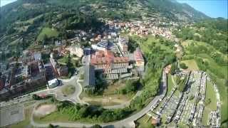 Valle de Turón Mieres del Camino  Asturias a vista de drone [upl. by Rj]