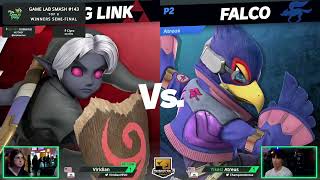 Game Lab Smash 143 Viridian Young Link Atreus Joker  Falcon [upl. by Africa]