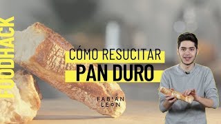 Cómo recuperar pan duro  Truco infalible [upl. by Amsirac]