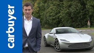 James Bond Spectre Aston Martin DB10 review  Carbuyer [upl. by Aehr]