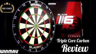 Winmau Blade 6 Triple Core Carbon HONEST Review [upl. by Anera]