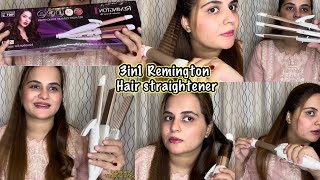 Best Remington hair straightener  3 in1 straightener crimper curler 32 mm [upl. by Yenffit]