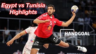 بطولة أفريقيا لكرة اليد ٢٠٢٢  ملخص نصف النهائي مصر و تونس Egypt VS Tunisia Handball Africa 2022 [upl. by Benoite641]