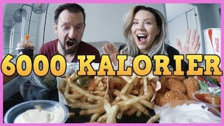 6000 KALORIER MUKBANG  Anders förlamning [upl. by Setiram]