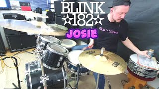 Blink 182  Josie  Drum Cover [upl. by Ennovyhs689]