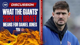 What the Giants 2024 NFL Draft Means For Daniel Jones [upl. by Ahsienek]