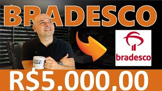 🔵 DIVIDENDOS BANCO BRADESCO  QUANTO RENDE R500000 INVESTIDOS EM BRADESCO BBDC3  BBDC4 [upl. by Martino]