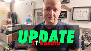 Vlog  Update ke stavu YouTube kanálu [upl. by Blaseio]