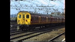 British Rail 1991Stratford amp Woodgrange Park Clases 33 37 47 86 302 309 amp 321 [upl. by Chloe477]