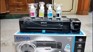 Epson Tank Printer L130  Review in Tamil  Best Budget Printer [upl. by Hnoj781]