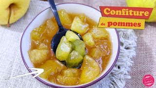 🍏 CONFITURE DE POMME  RECETTE FACILE 🍏 [upl. by Gelya]