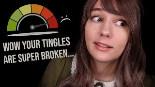 ASMR 📝 ARE YOUR TINGLES WEAK TAKE THIS TINGLE STRENGTH TEST 📝 [upl. by Alahs]