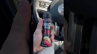 OIKOS PRO 23 grams of protein Sponserme fruit supplements fitness health better subscribe [upl. by Macdougall795]