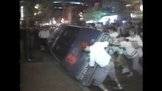 1993  CBC Montreal  Stanley Cup Riot with Neil MacDonald and Tom Kennedy [upl. by Dov]