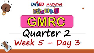 GMRC Q2w5day 3YOUTUBE [upl. by Darnell695]