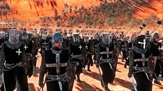 Ayyubid Sultanate Vs Crusaders Battle of Hattin 1187  Cinematic [upl. by Rehm]