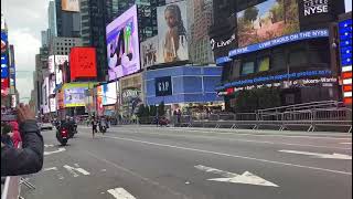 Front Runners at Times Square United Airlines NYC Half Marathon 2024 UnitedNYCHalf nyrrvideo [upl. by Sammie916]