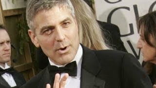 George Clooney at the Golden Globes [upl. by Sachs]