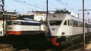 Treni Rapidi e TEE  Milano 1977 [upl. by Loram]