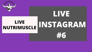 LIVE INSTA6  Nutrimuscle X Michael Gundill [upl. by Tavey704]