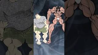 Who is Stronger  Pickle vs Anime Baki bakinetflix animeshorts bakivsyujiro [upl. by Htebirol648]