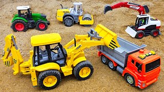 Mega RC Trucks RC Heavy Haulage RC Car Transport RC Traktor Volvo Lesu BL71 RC Wheel Loader Dozer [upl. by Jacy280]