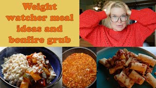 Weight watchers meal ideas and Bonfire Vlog [upl. by Grube992]