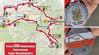 XVIII BYDGOSKI ROWEROWY RAJD NIEPODLEGŁOŚCI 2024 [upl. by Ginger]