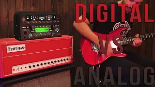 REAL AMP vs PROFILED AMP  Friedman JEL100 vs Kemper Profiler FREE DOWNLOAD [upl. by Elocon]