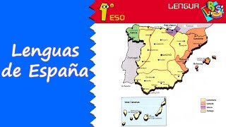 Las lenguas de España 1º ESO Lengua [upl. by Marlin]