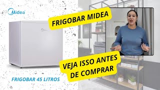 FRIGOBAR 45 LITROS MIDEA  NÃO COMPRE ANTES DE VER ESTE VÍDEO [upl. by Nirehs]