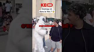 INOXTAG  LE YETI S’APPELLE INÈS  😨Votre avis  shorts inoxtag yeti everest tiktok [upl. by Naloc990]